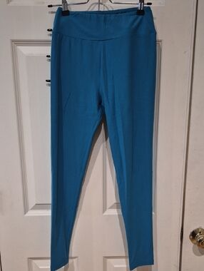 LuLaRoe Teal Blue Leggings